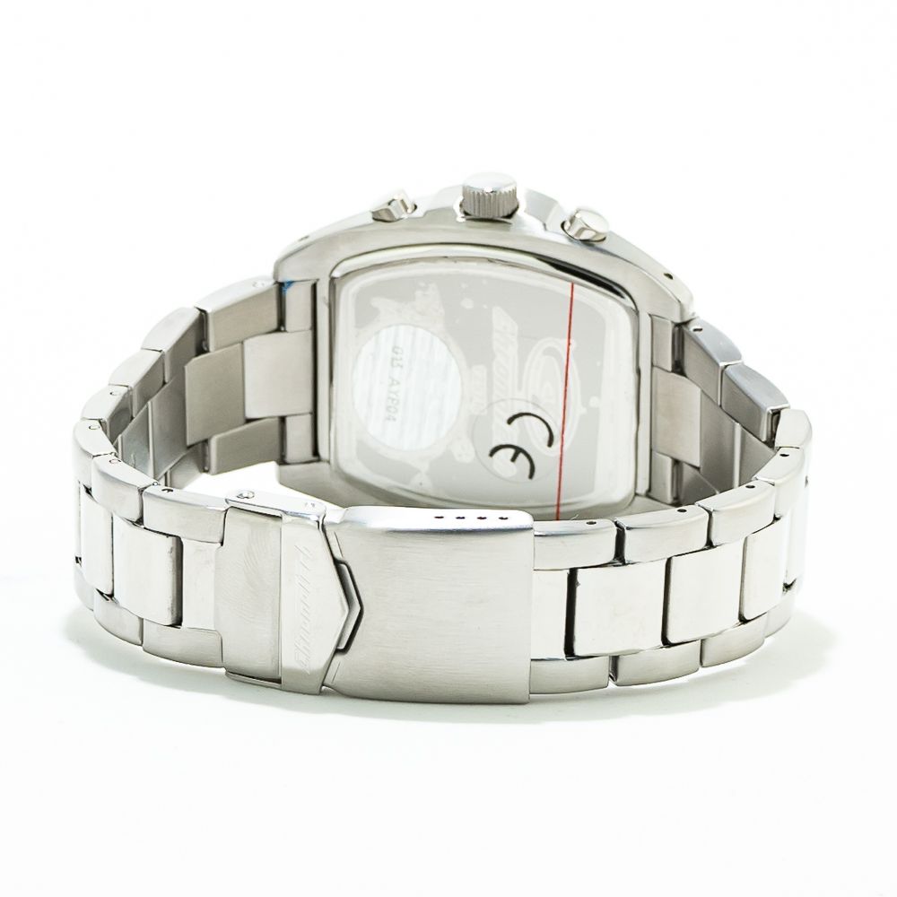 Chronotech Silver Stainless Steel Dress Watch