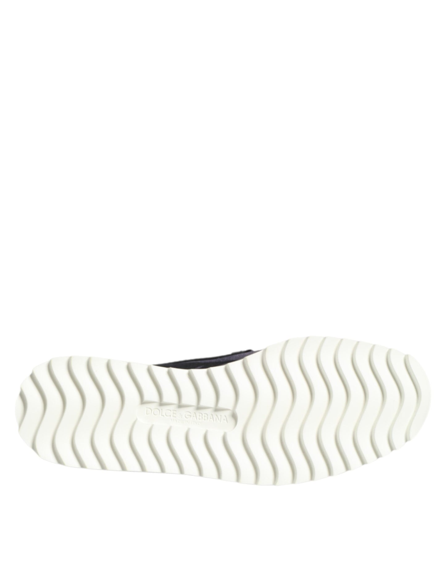 Dolce & Gabbana Black Tropical Slip On Men Sneakers Shoes