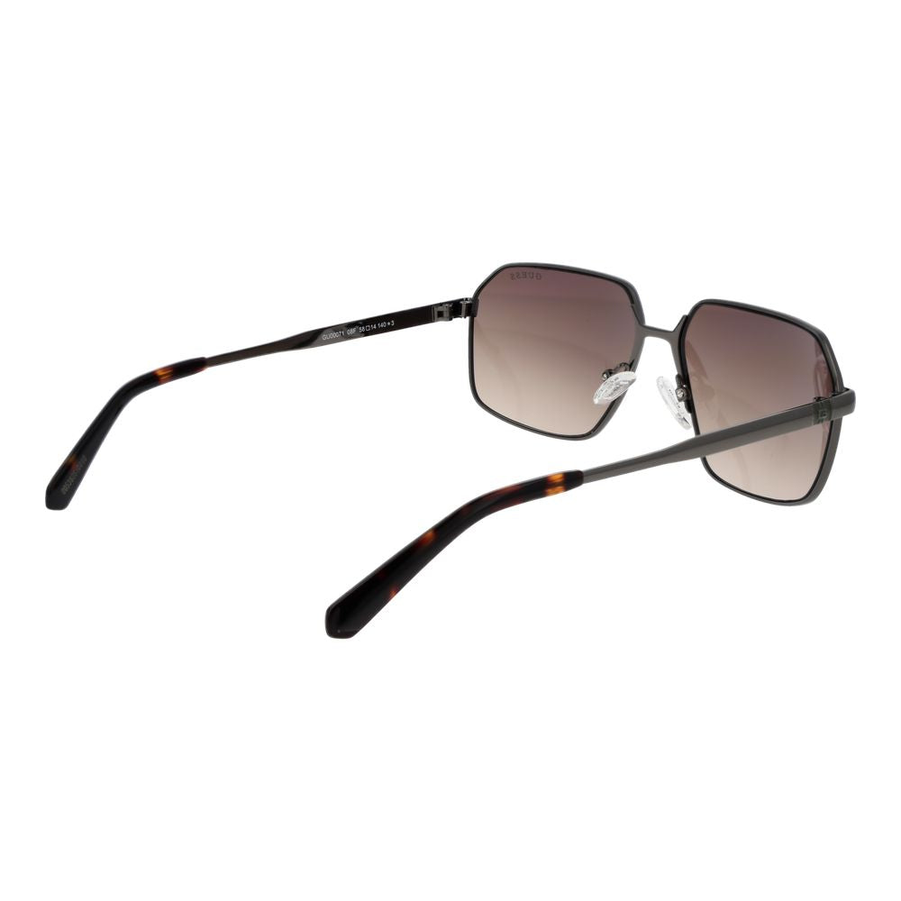 Guess Gray Metal Sunglasses