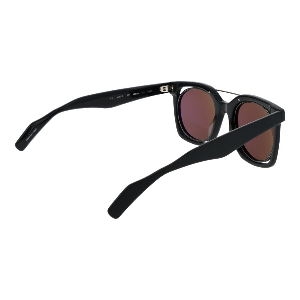 Yohji Yamamoto Gray Unisex Sunglass