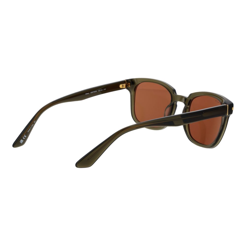 Serengeti Green Acetate Sunglasses