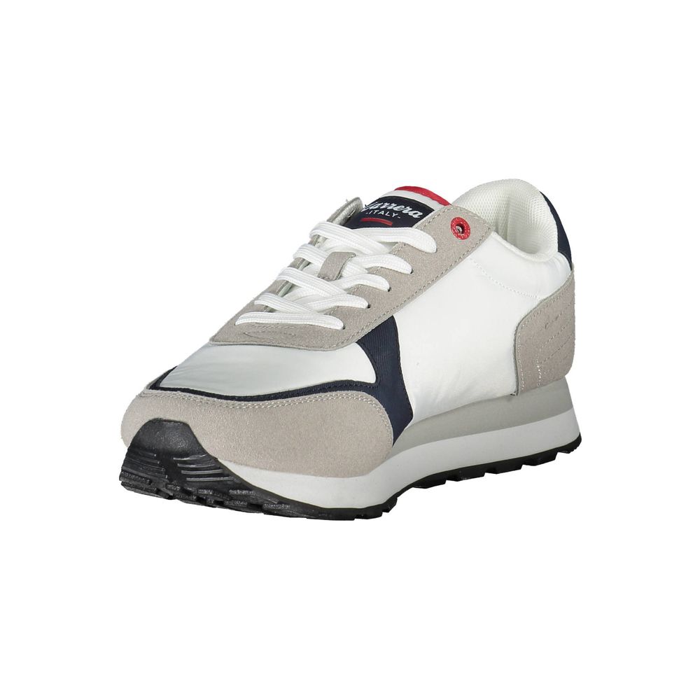 Carrera White Polyester Sneaker