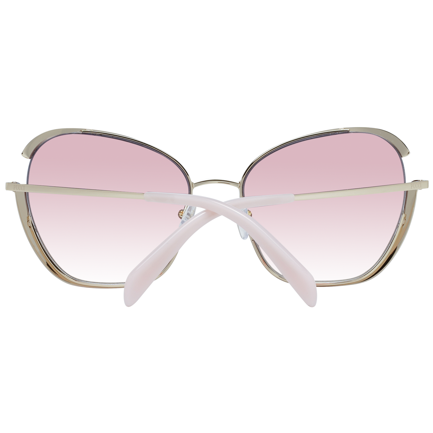 Emilio Pucci Gold Metal Sunglasses