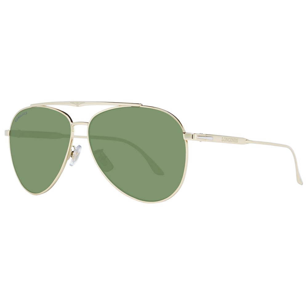 Longines Gold Metal Sunglasses