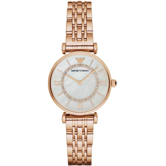 Armani Rose Gold Stainless Steel Watch