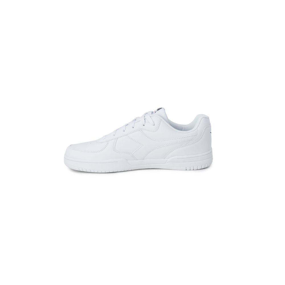 Diadora White Artificial Leather Low Top Sneakers