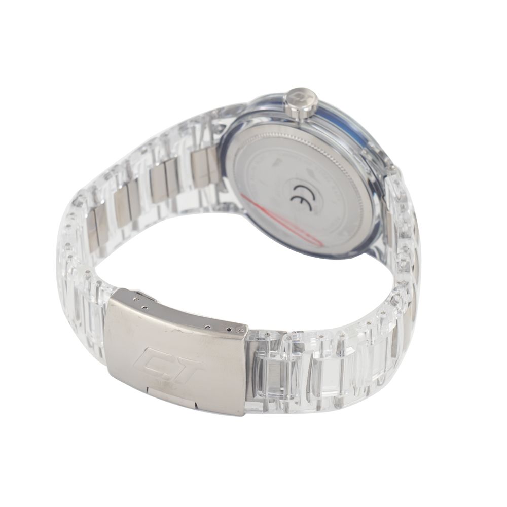 Chronotech Transparent Polycarbonate Dress Watch
