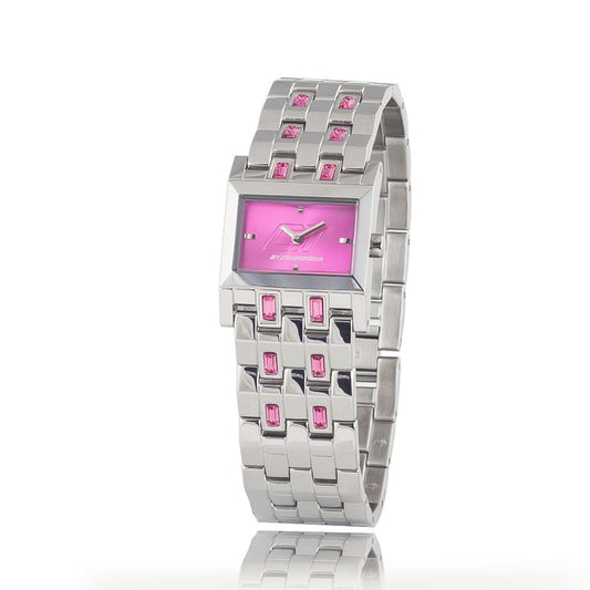 Chronotech Silver Stainless Steel Dress Watch