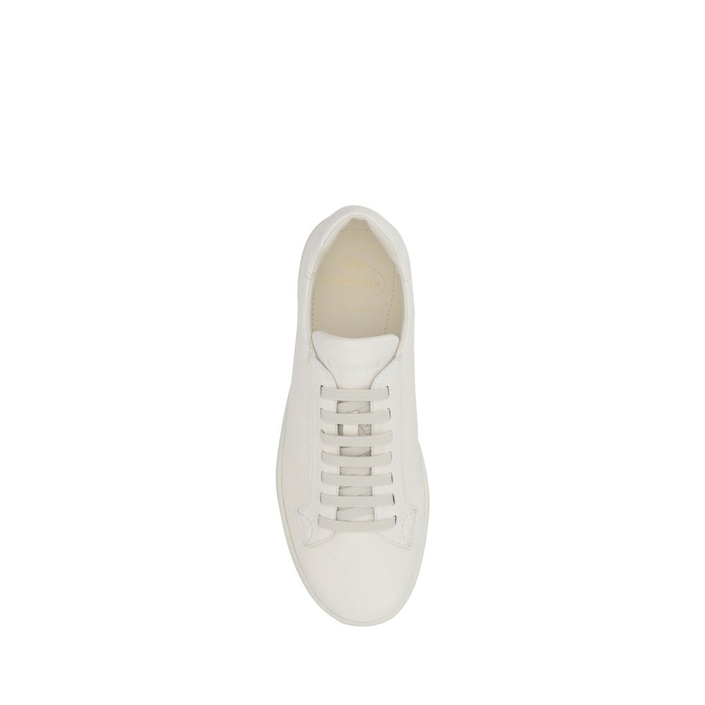 Church's White Rubber Low Top Sneakers