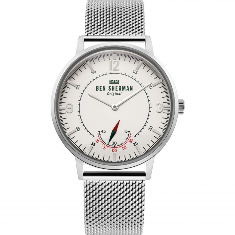 Ben Sherman Silver Stainless Steel Watch