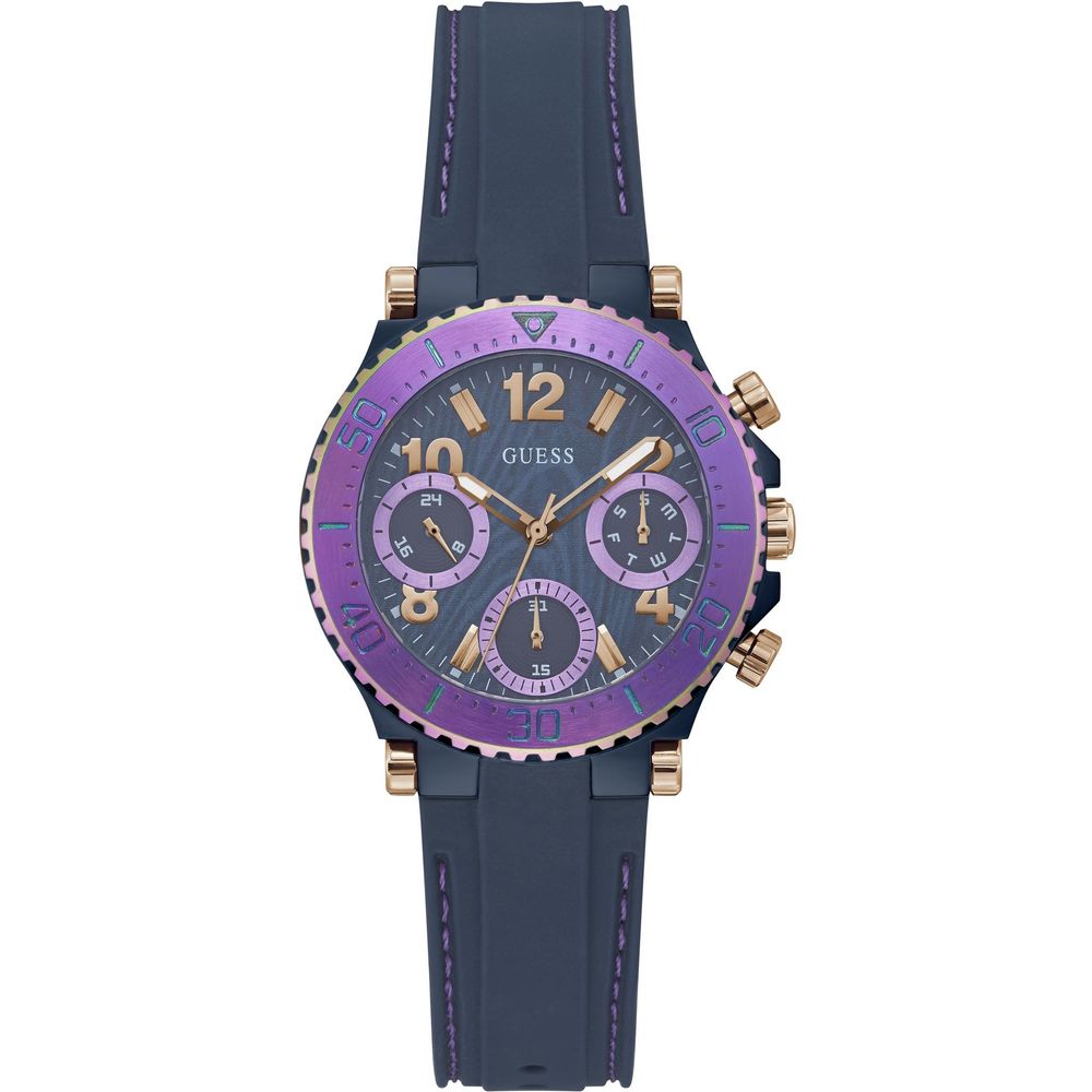 Guess Blue Synthetic Dress Watch