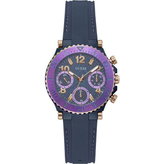 Guess Blue Synthetic Dress Watch