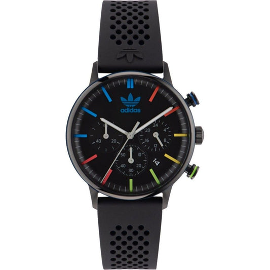 Adidas Black Synthetic Sport Watch