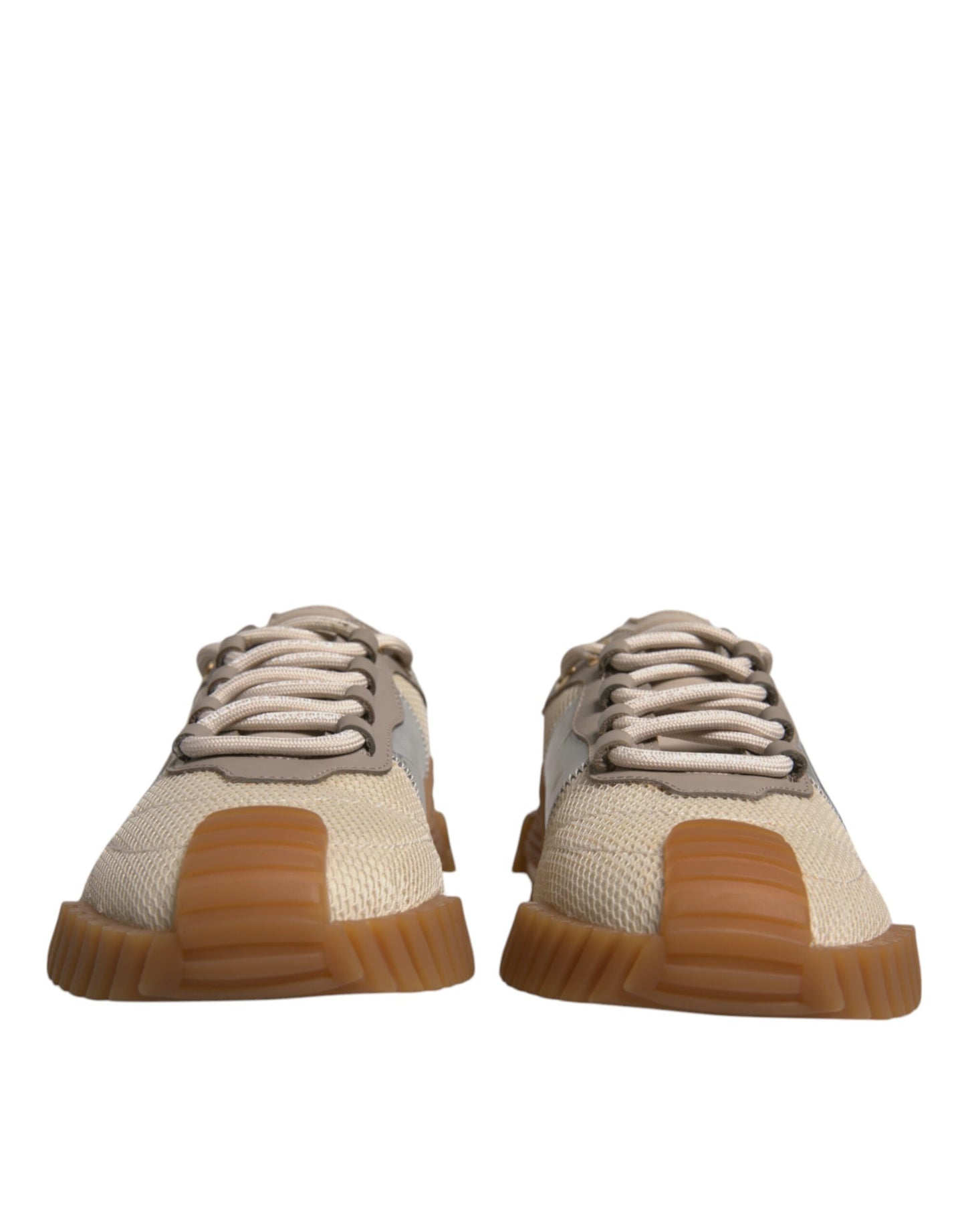 Dolce & Gabbana Multicolor Lace Up Low Top NS1 Sneakers Shoes