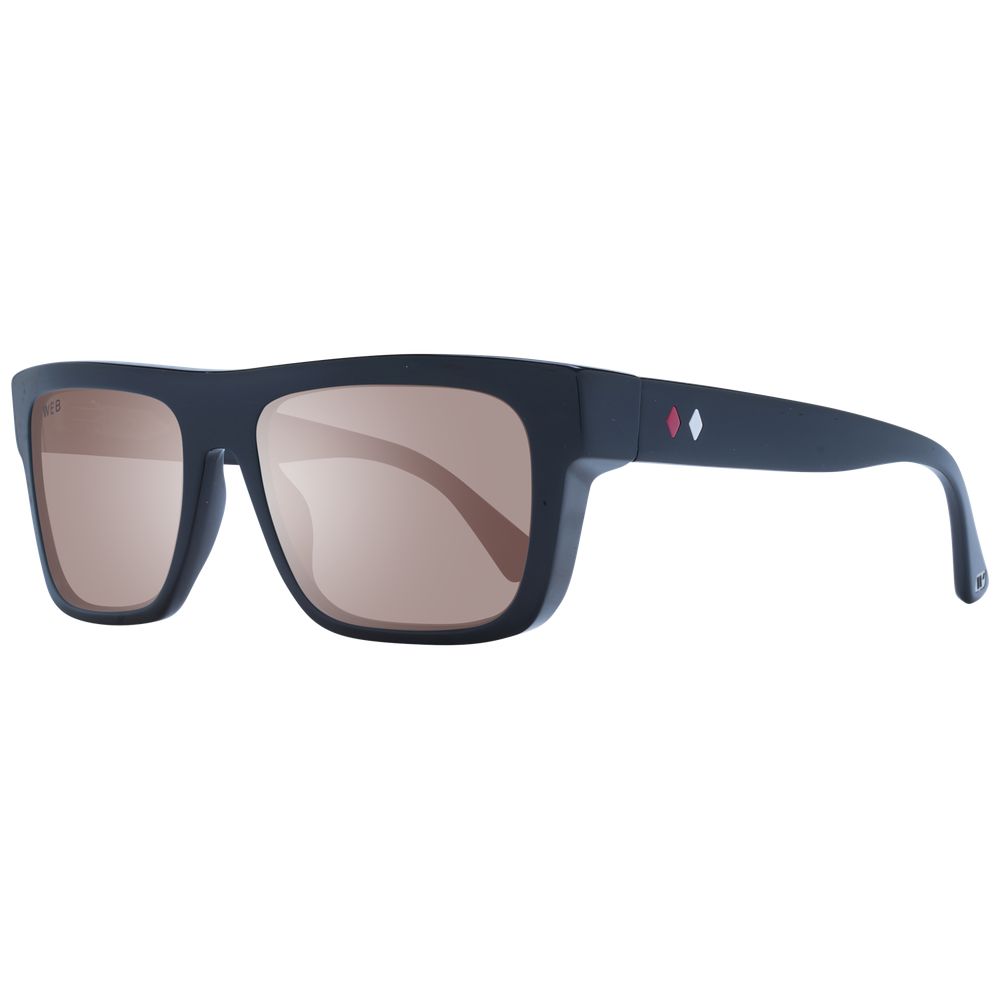 Web Black Men Sunglass
