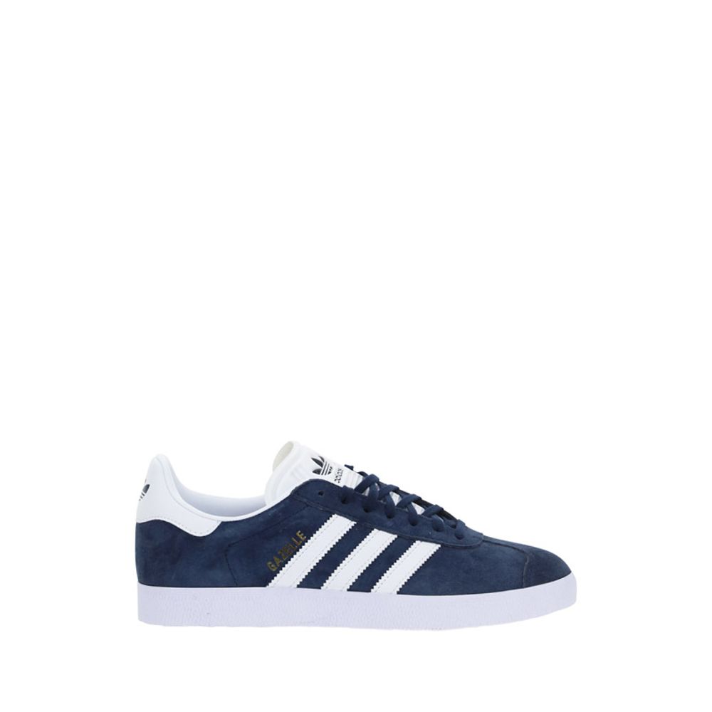 Adidas Blue Nubuc Leather Low Top Sneakers