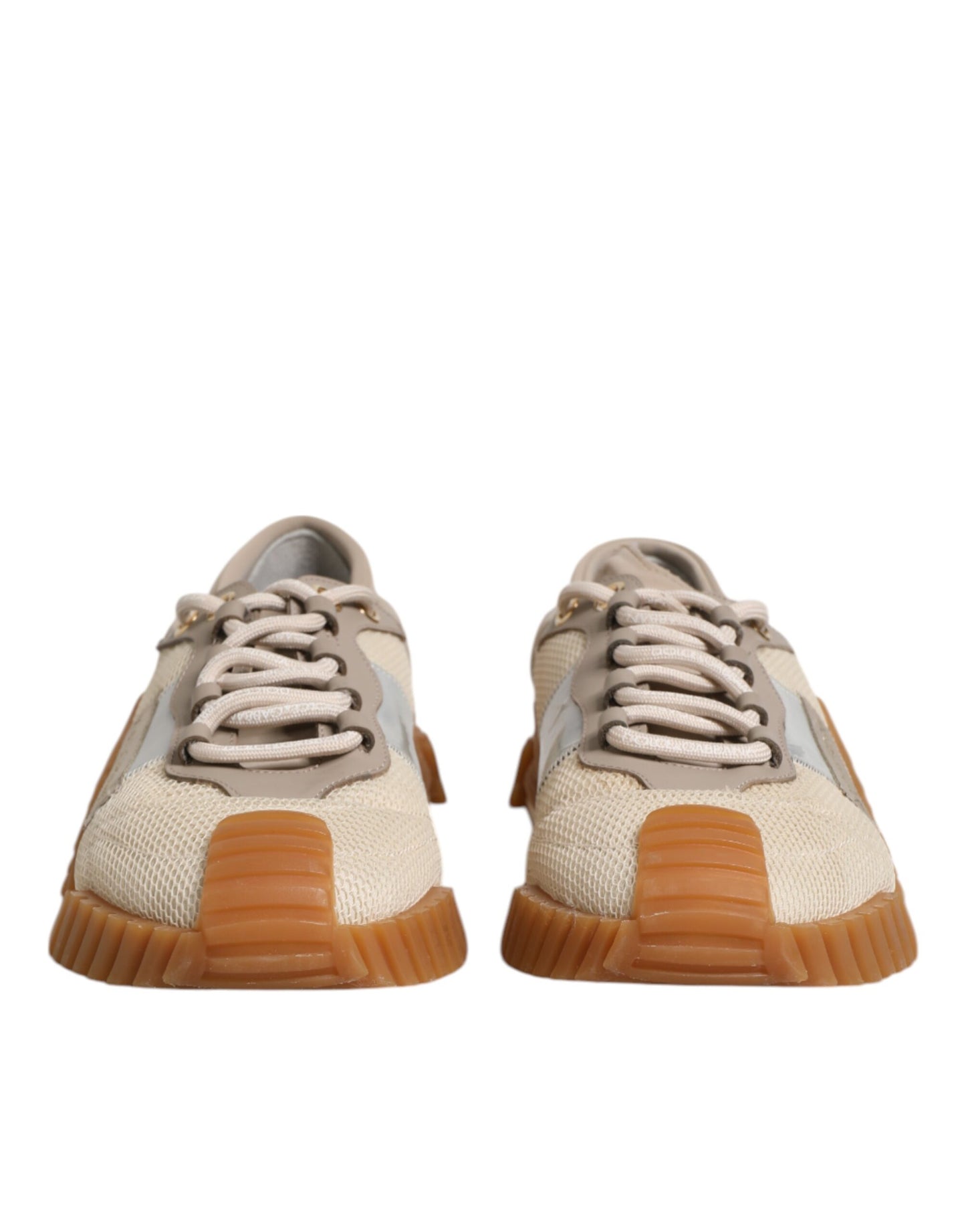 Dolce & Gabbana Multicolor Lace Up Low Top NS1 Sneakers Shoes