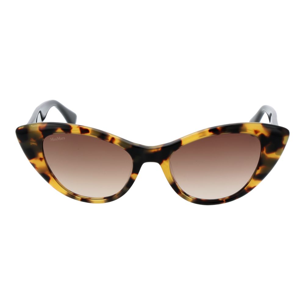 Max Mara Yellow Plastic Sunglasses