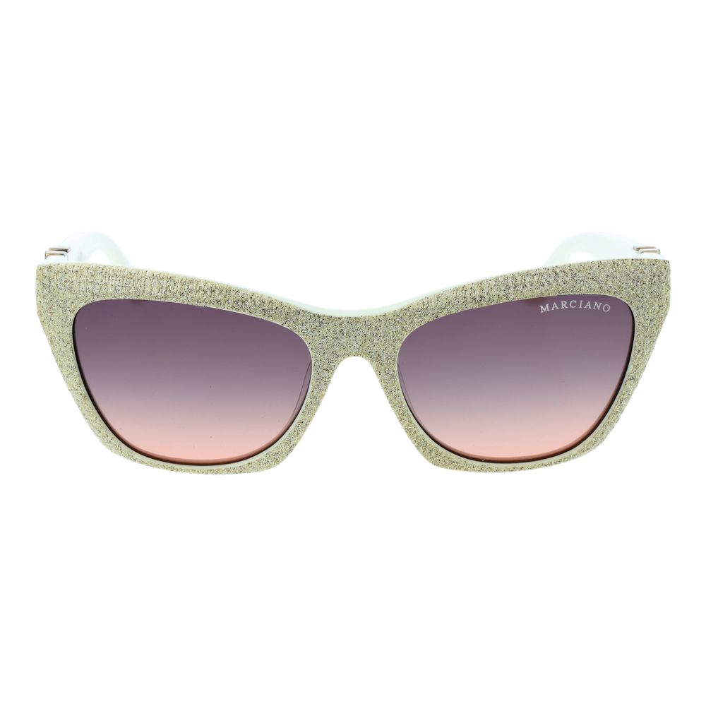Marciano by Guess Cream Women Sunglass