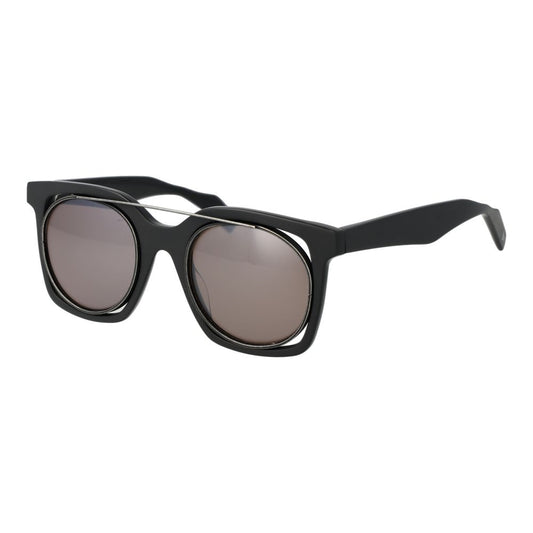 Yohji Yamamoto Gray Unisex Sunglass