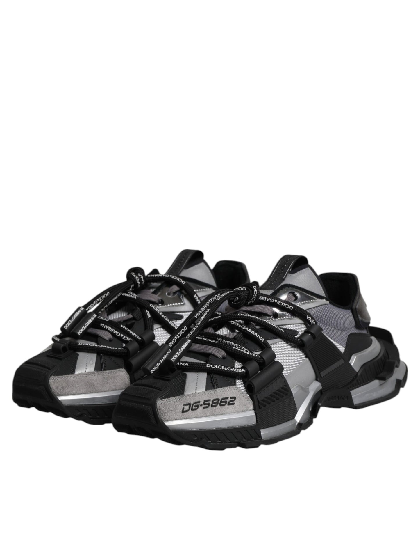 Dolce & Gabbana Multicolor Panelled Space Sneakers Shoes