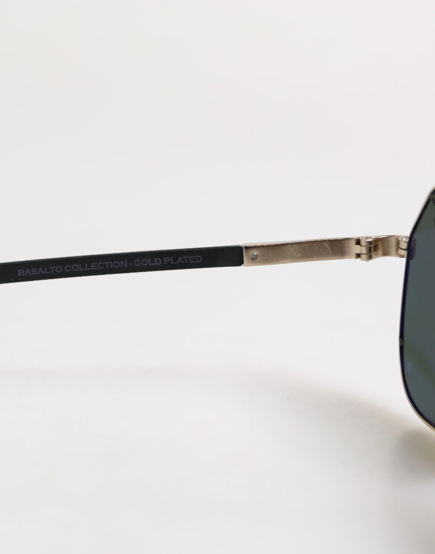 Dolce & Gabbana Black 18K Gold Plated Polarized Steel DG2133K Sunglasses