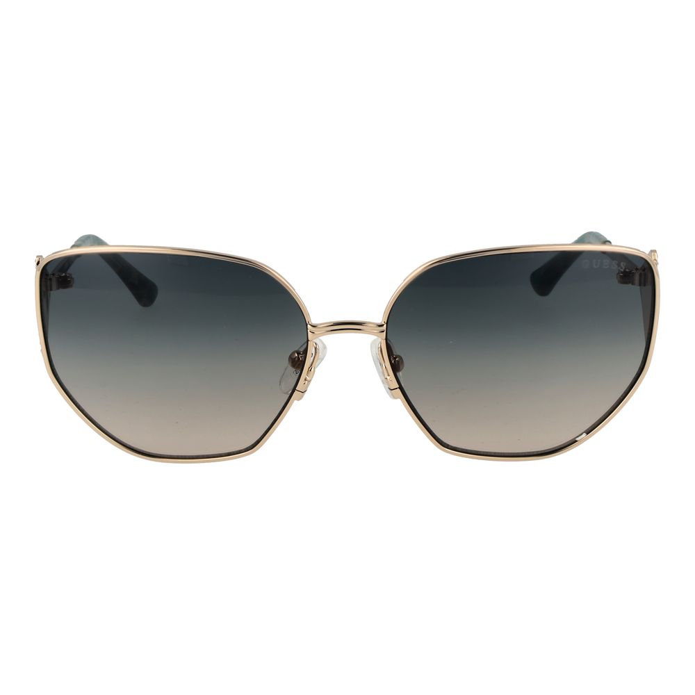 Guess Gold Metal Sunglasses