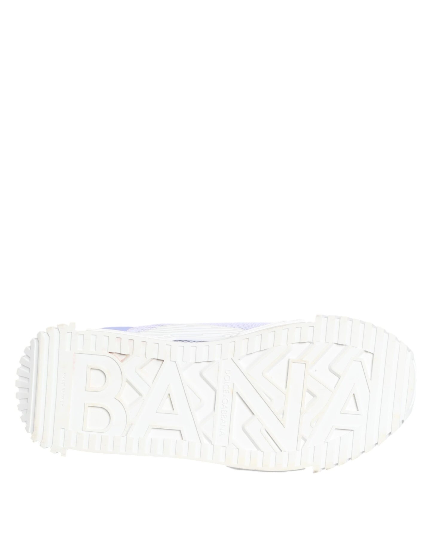 Dolce & Gabbana Purple White NS1 Lace Up Low Top Sneakers Shoes