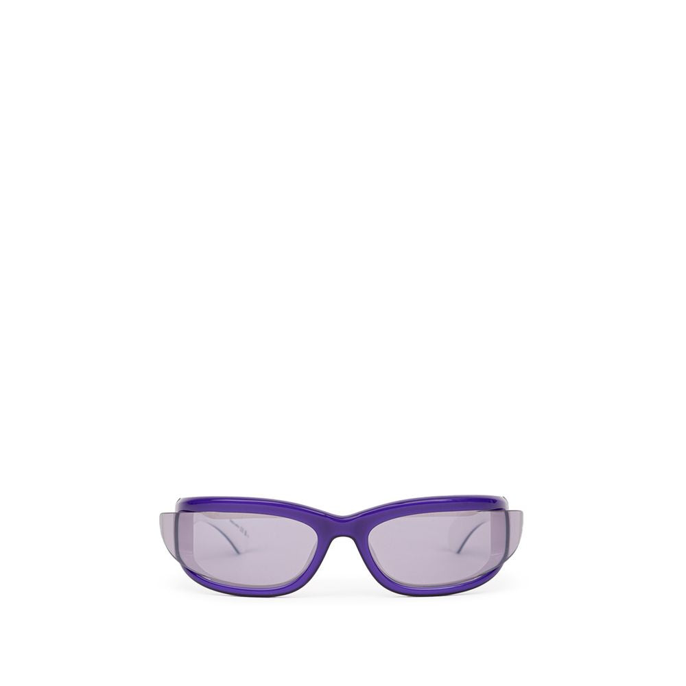 Bottega Veneta Purple Acetate Sunglasses