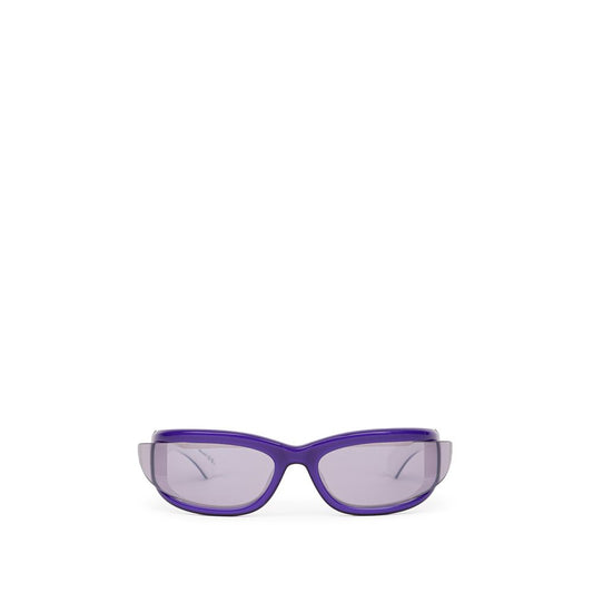 Bottega Veneta Purple Acetate Sunglasses