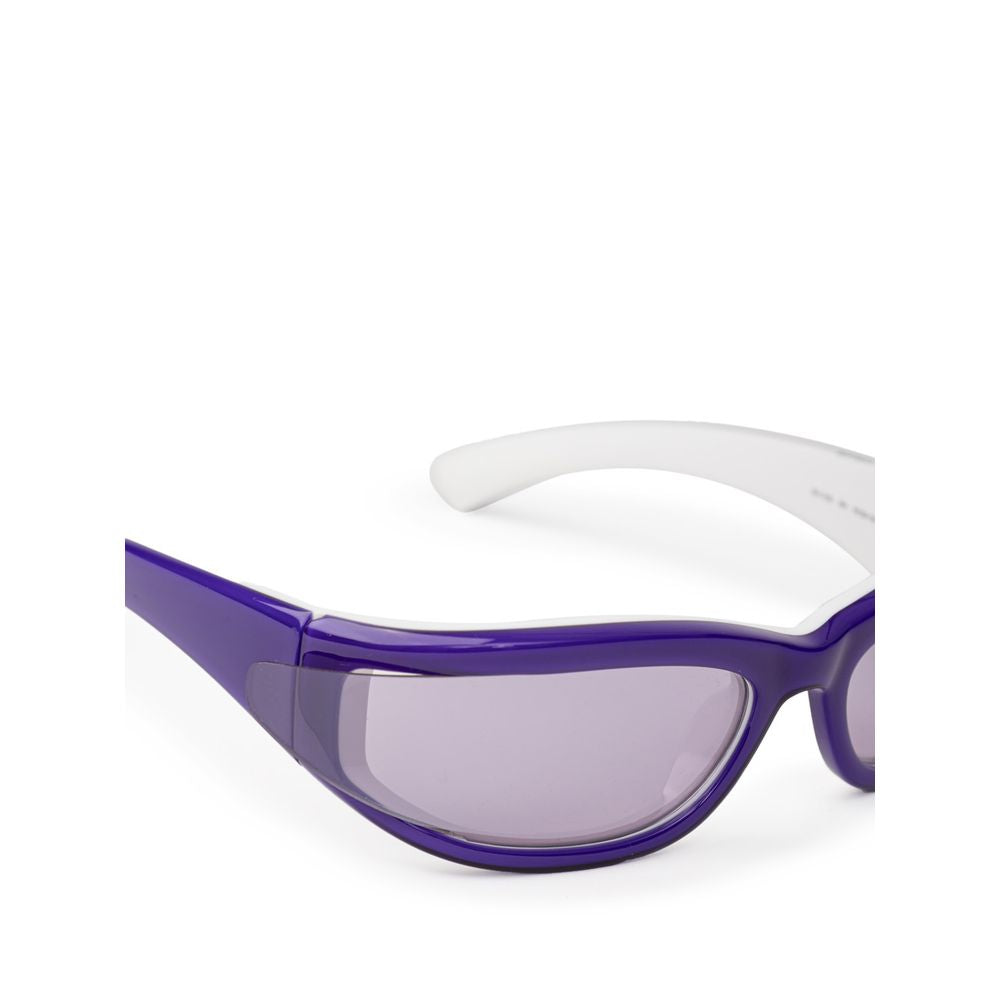 Bottega Veneta Purple Acetate Sunglasses