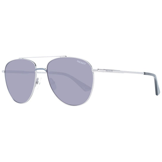 Hackett Gray Stainless Steel Sunglasses