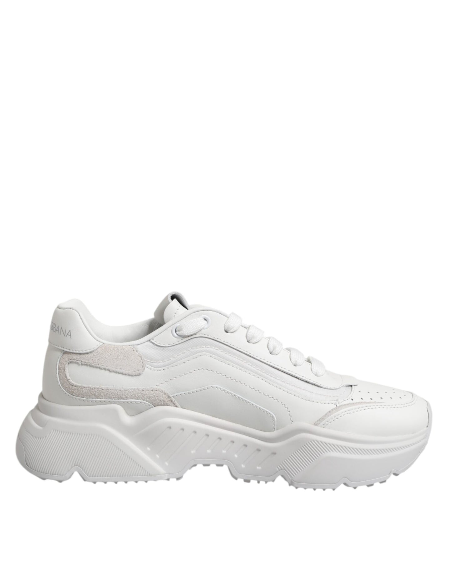Dolce & Gabbana White Daymaster Low Top Mens Sneakers Shoes