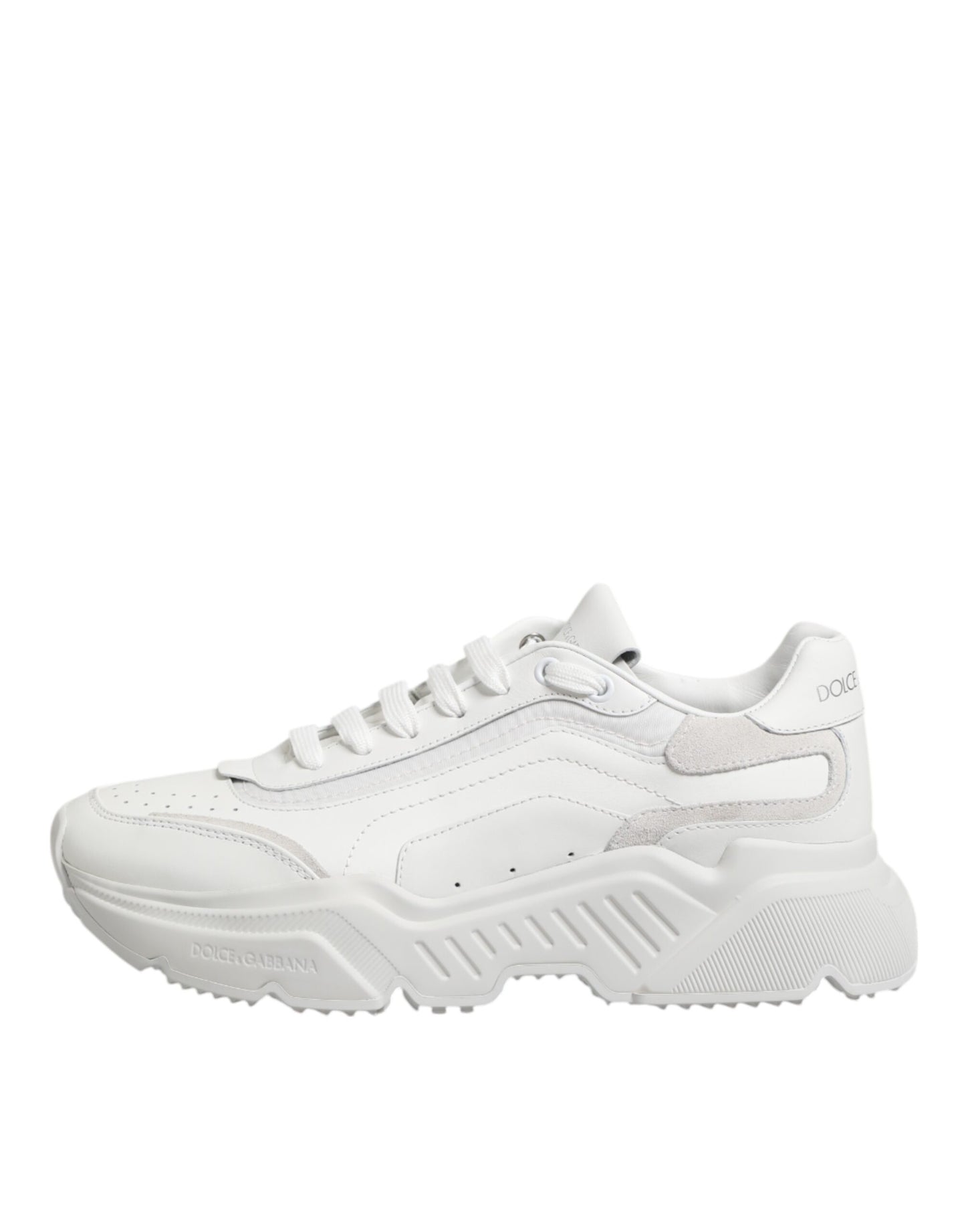 Dolce & Gabbana White Daymaster Low Top Men Sneakers Shoes