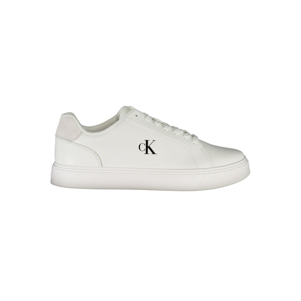 Calvin Klein White Leather Men Sneaker
