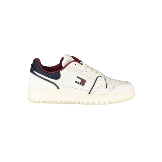 Tommy Hilfiger White Leather Men Sneaker