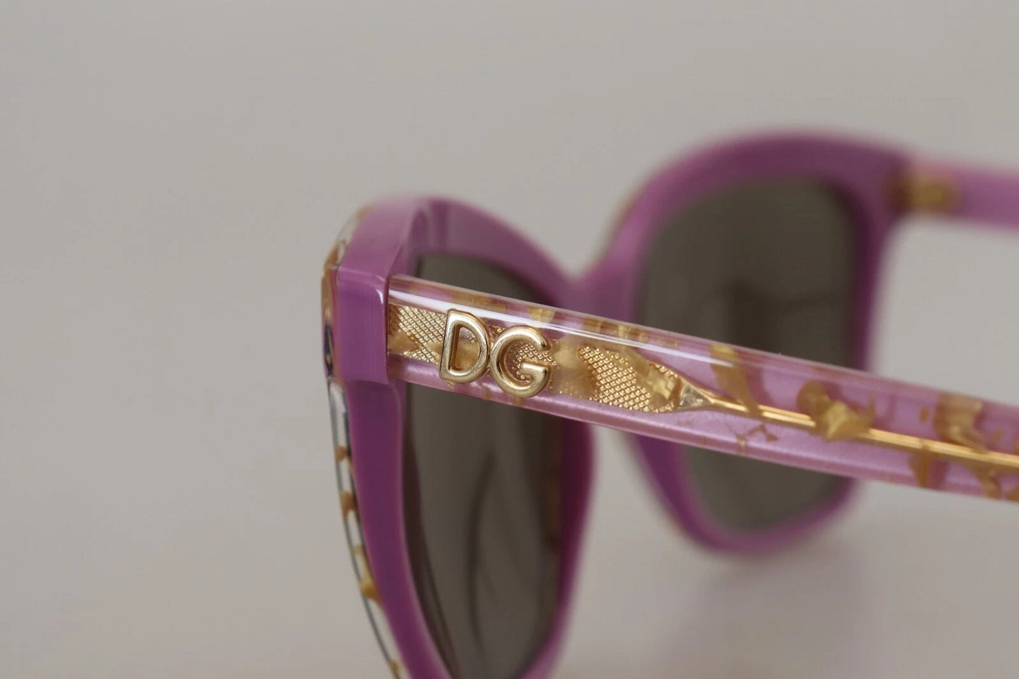 Dolce & Gabbana DG4251 Violet Full Rim Rectangle Frame Shades Sunglasses