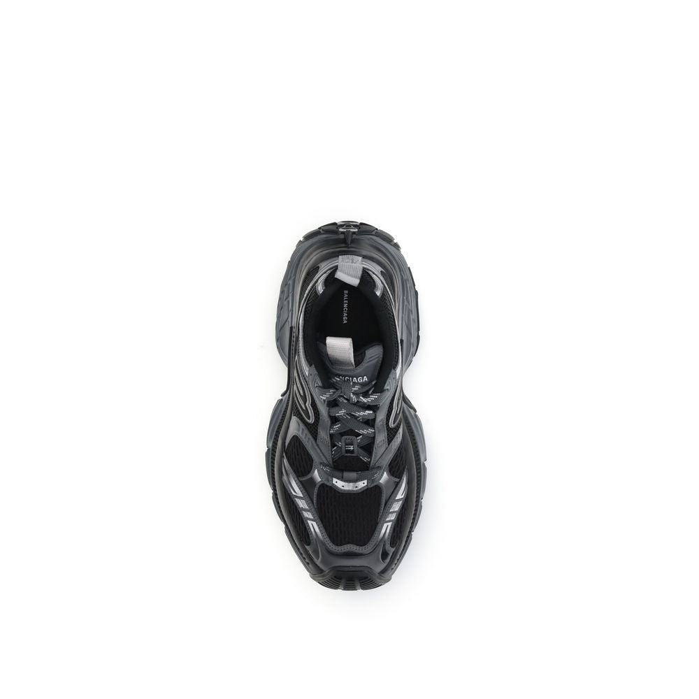 Balenciaga Black Polyethylene Athletic Sneakers