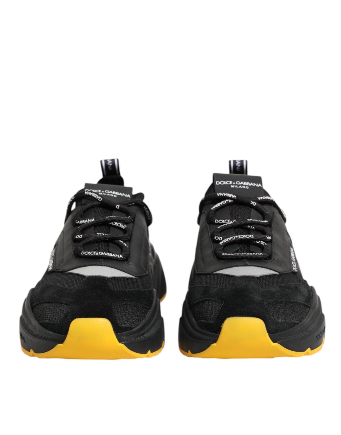 Dolce & Gabbana Black Daymaster Low Top Men Sneakers Shoes