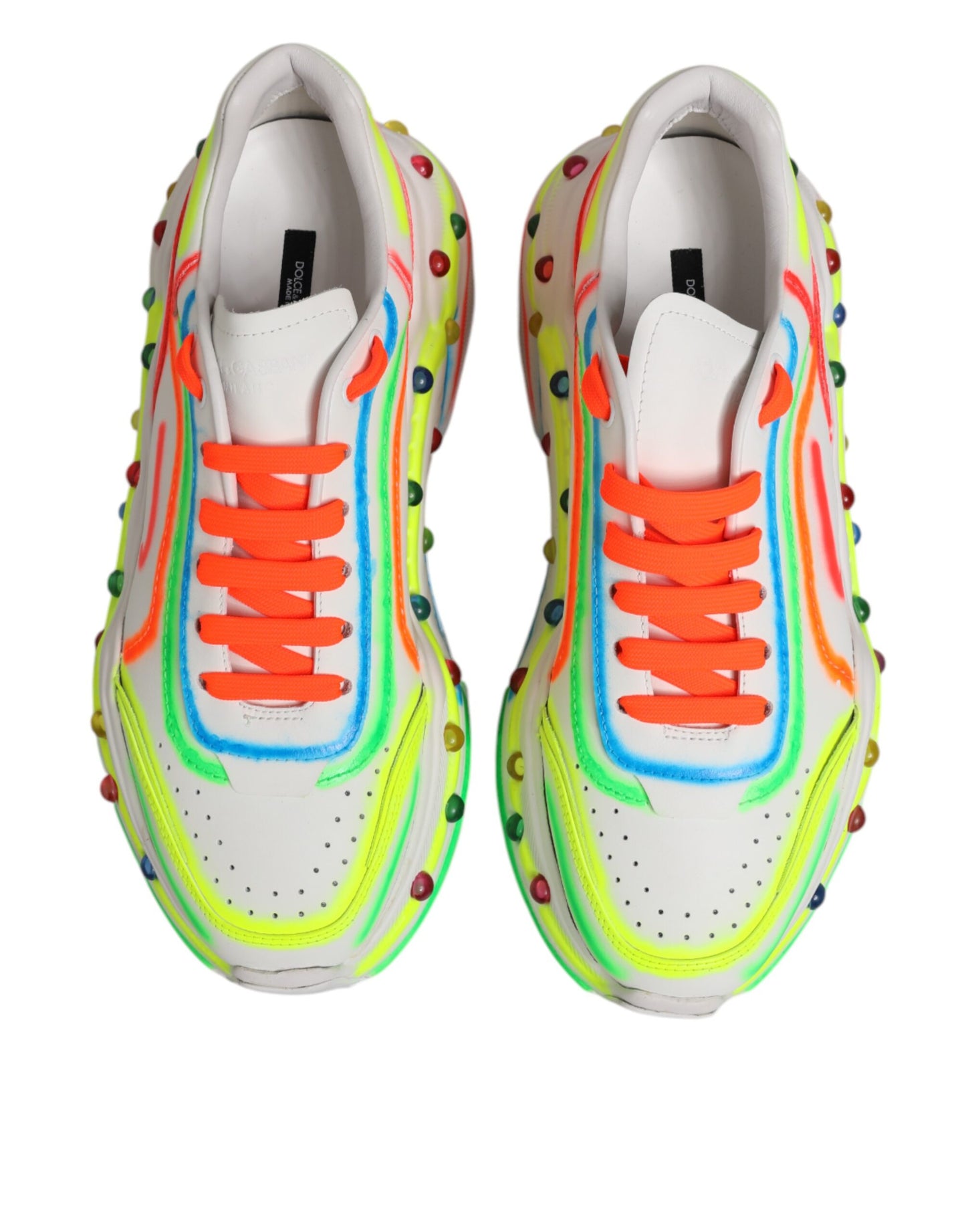 Dolce & Gabbana Multicolor Daymaster Low Top Sneakers Shoes