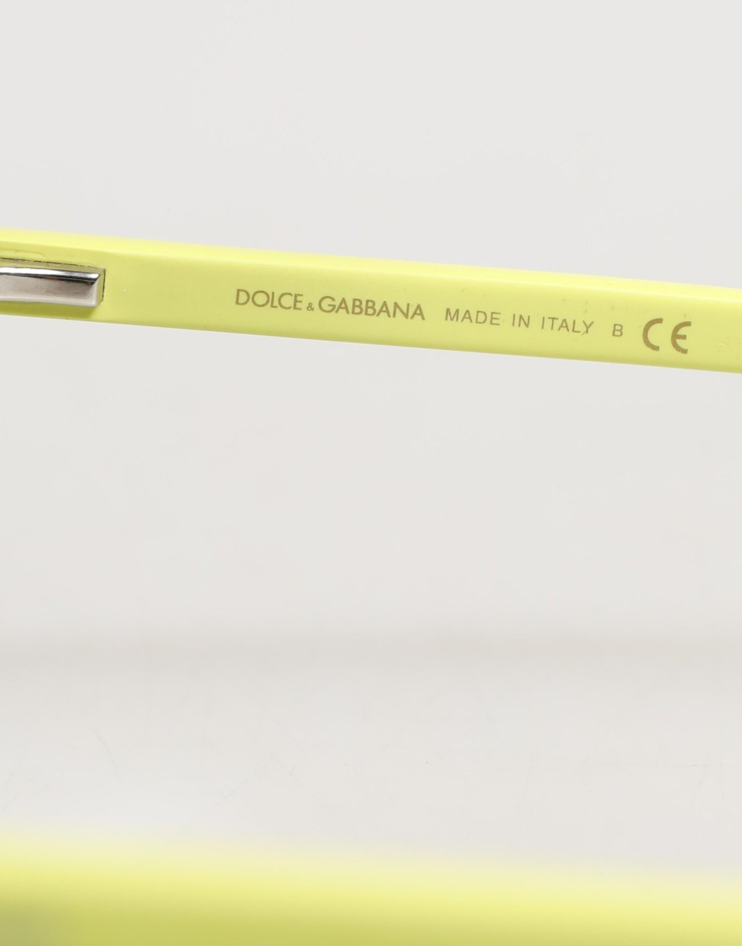 Dolce & Gabbana DG4324 Yellow Framed Mirrored Lenses Eyewear Sunglasses