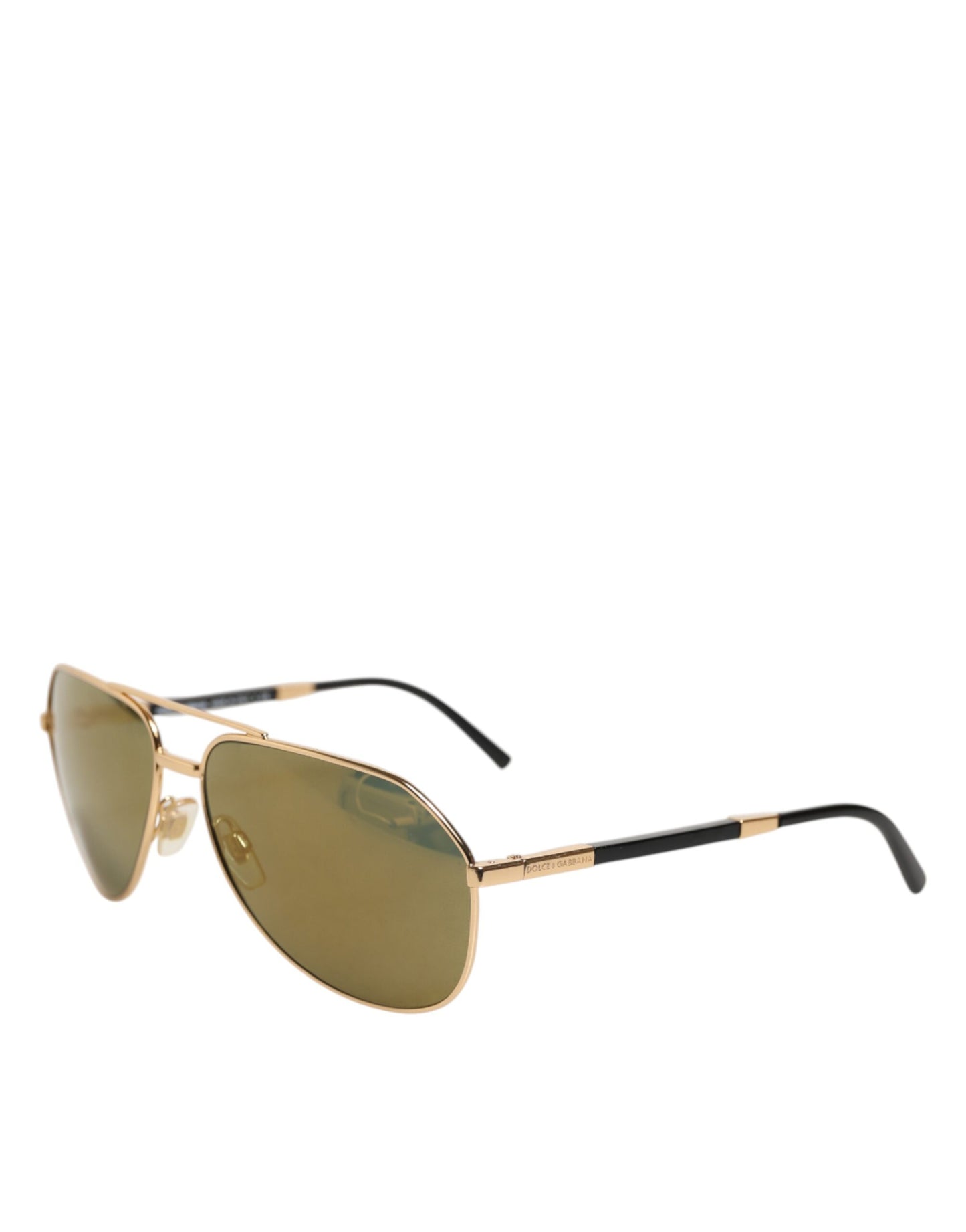 Dolce & Gabbana Gold Edition Aviator Shades Eyewear Sunglasses