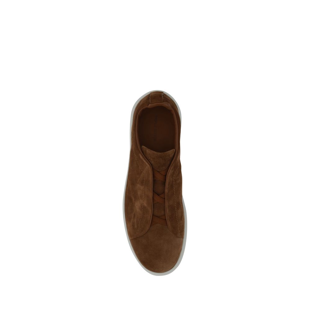 ZEGNA Suede leather Sneakers