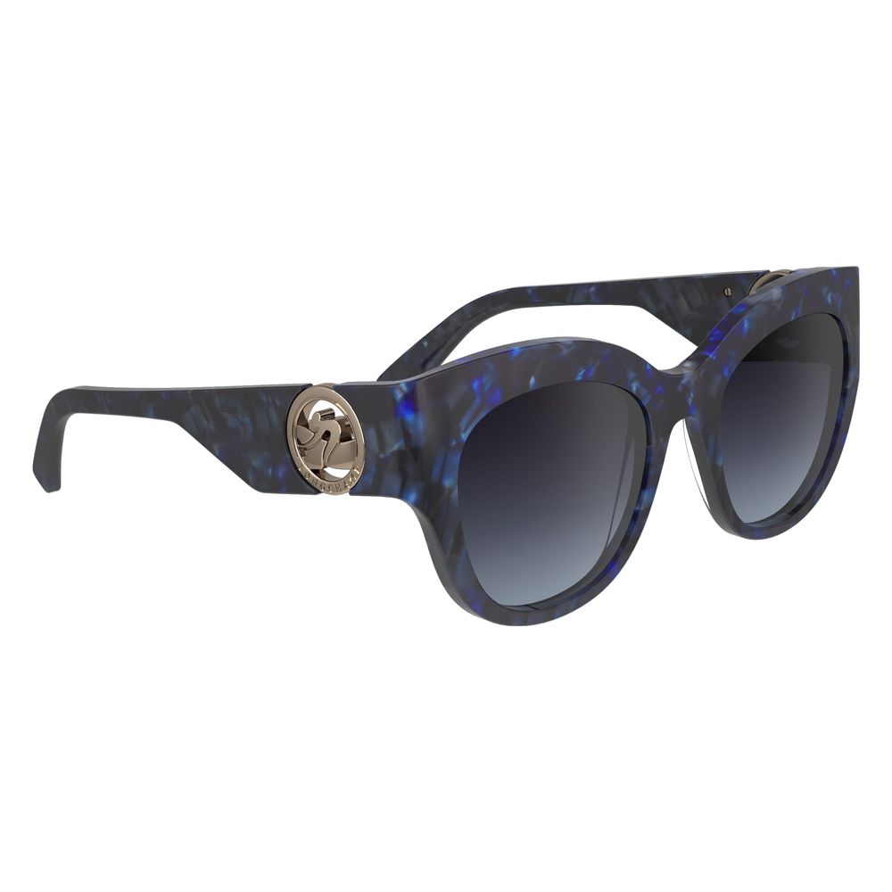 Longchamp Blue Acetate Sunglasses