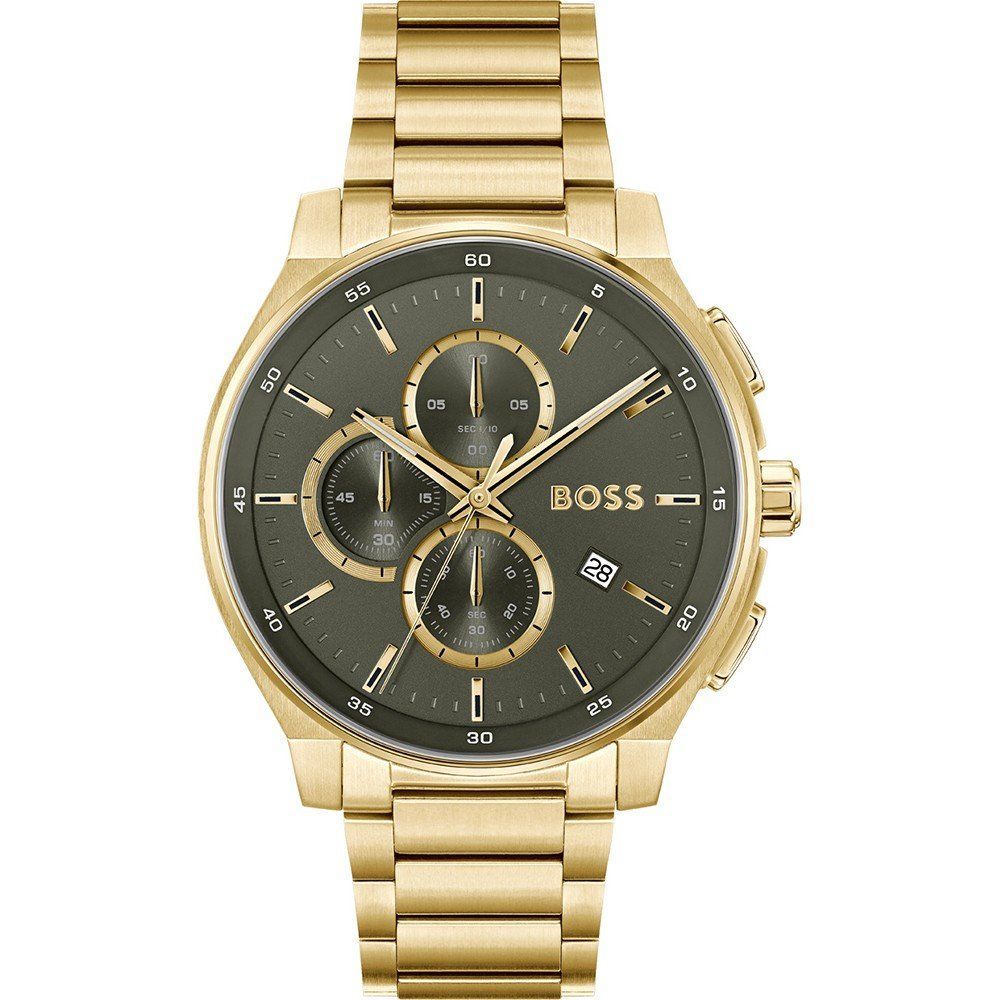 Hugo Boss Gold Stainless Steel Dress Watch
