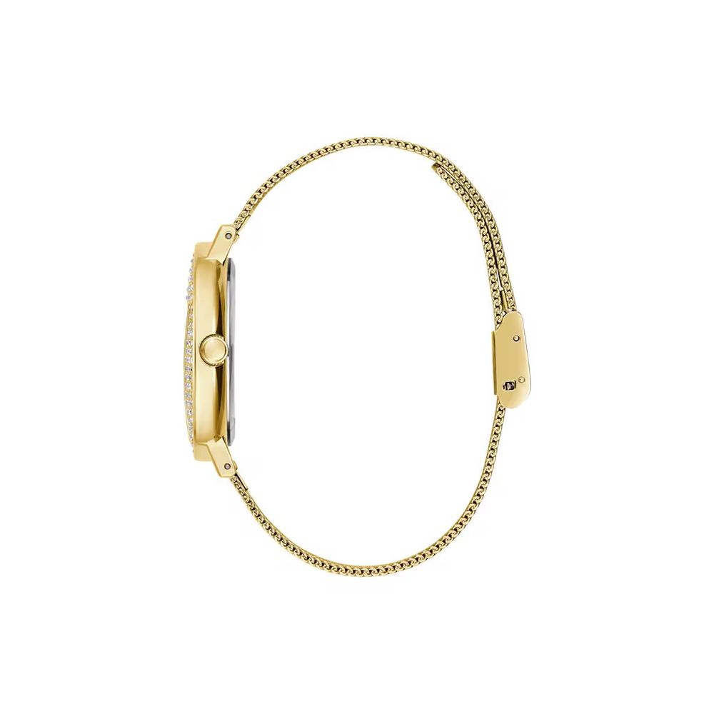 Guess Gold Stainless Steel Dress Watch