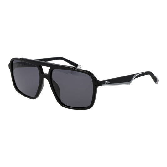 Fila Black Plastic Sunglasses